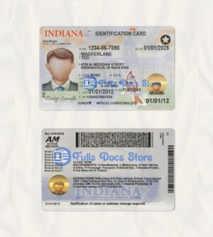 INDIANA id card